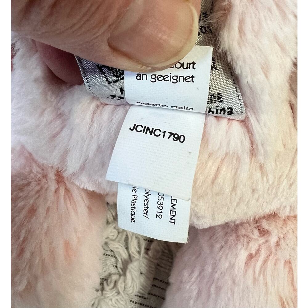 Jellycat Bashful Pink Bunny Rabbit Chime Jingle Rattle Baby Security Toy Plush - Picture 3 of 5